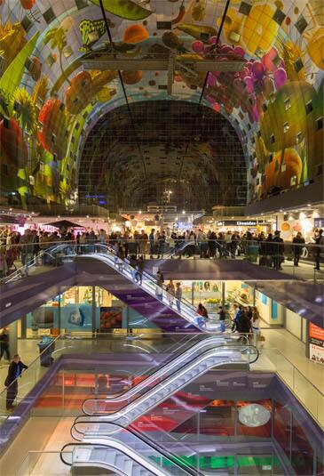 Markthal Rotterdam - Rotterdam, The Netherlands